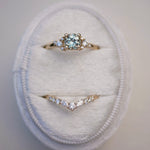 0.23 CT Round Half Eternity Lab Grown Diamond Wedding Band