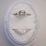 0.23 CT Round Half Eternity Lab Grown Diamond Wedding Band