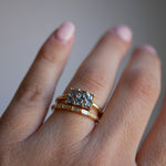 0.23 CT Round Half Eternity Lab Grown Diamond Wedding Band