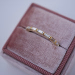 0.23 CT Round Half Eternity Lab Grown Diamond Wedding Band