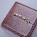 0.23 CT Round Half Eternity Lab Grown Diamond Wedding Band