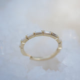 0.23 CT Round Half Eternity Lab Grown Diamond Wedding Band