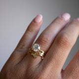 0.23 CT Round Half Eternity Lab Grown Diamond Wedding Band