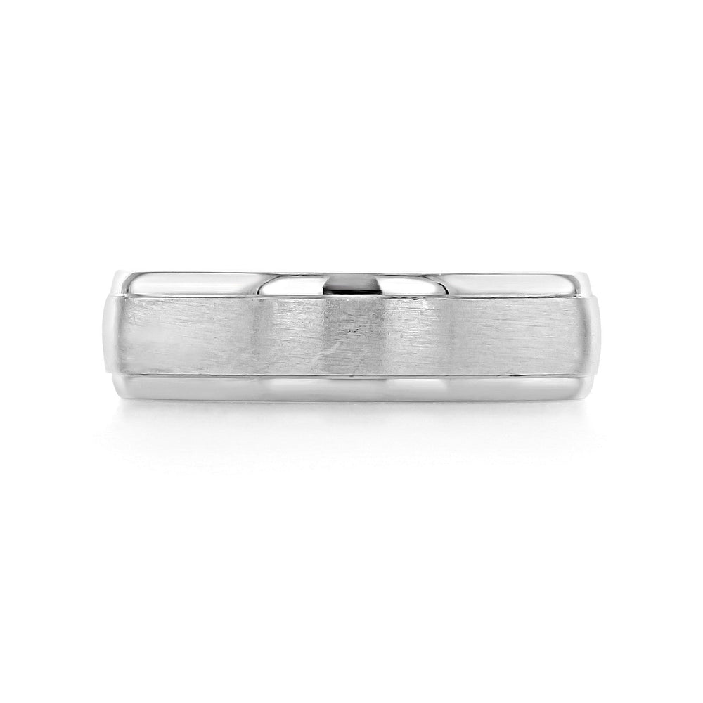 Brushed Finish Classic Men's Wedding Band 1