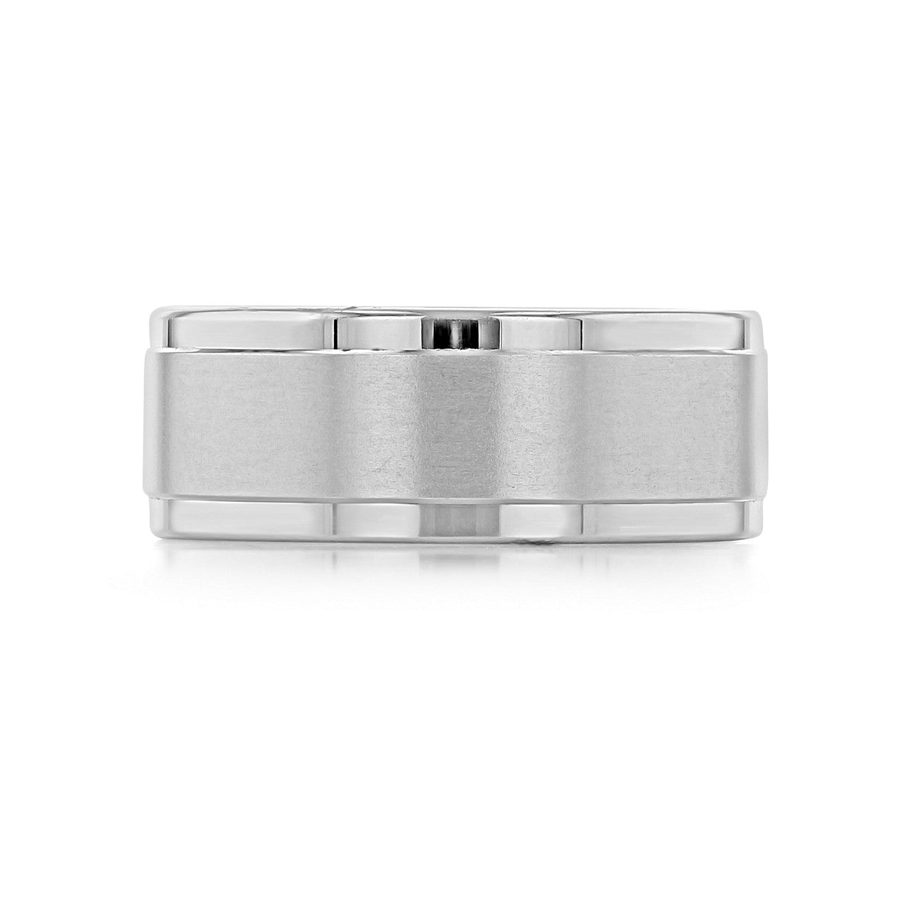 
                  
                    Brushed Finish Classic Wedding Band for Men 1
                  
                