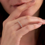 1.83 CT Round Full Eternity CVD EF/VVS Diamond Wedding Band 3