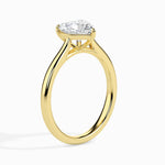 1 CT Heart Solitaire CVD F/VS Diamond Engagement Ring 5