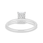 1.86 CT Emerald Hidden Halo CVD E/VS2 Diamond Engagement Ring 5