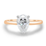 1.80 CT Pear Solitaire CVD E/VS1 Diamond Engagement Ring 1