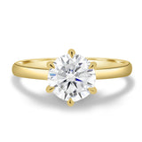 1.83 CT Round Solitaire CVD G/VS2 Diamond Engagement Ring 6