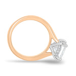 1.50 CT Princess Hidden Halo CVD D/VS2 Diamond Engagement Ring 12