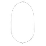 0.7 CT Heart Solitaire CVD F/VS Diamond Necklace 3