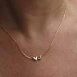 Hand Drawn Heart Necklace