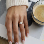 1.03 CT Emerald Hidden Halo CVD D/VS1 Diamond Engagement Ring 2