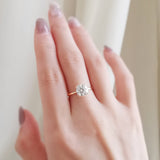 Cushion Solitaire Lab Grown Diamond Engagement Ring