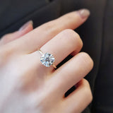 Cushion Solitaire Lab Grown Diamond Engagement Ring