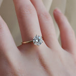 Round Solitaire Lab Grown Diamond Engagement Ring