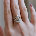 Round Halo Lab Grown Diamond Engagement Ring
