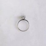 Oval Pave Lab Grown Diamond Engagement Ring