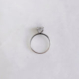 Oval Pave Lab Grown Diamond Engagement Ring