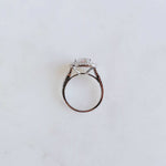 Cushion Double Halo & Pave Split Shank Lab Grown Diamond Engagement Ring