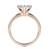 5.0 CT Pear Solitaire CVD F/VS2 Diamond Engagement Ring 14