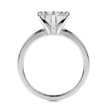 Pear Solitaire Lab Grown Diamond Engagement Ring