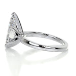 Pear Solitaire Lab Grown Diamond Engagement Ring