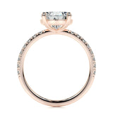 5.0 CT Pear Solitaire CVD F/VS2 Diamond Engagement Ring 17