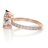 1.50 CT Pear Solitaire CVD G/VS2 Diamond Engagement Ring 16