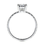 1.50 CT Pear Solitaire CVD E/VS2 Diamond Engagement Ring 8