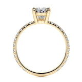 1.50 CT Pear Solitaire CVD E/VS2 Diamond Engagement Ring 12