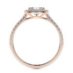1.50 CT Pear Halo CVD F/VS2 Diamond Engagement Ring 17