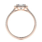 1.50 CT Pear Halo CVD F/VS2 Diamond Engagement Ring 17
