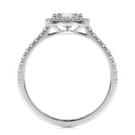 1.50 CT Pear Halo CVD F/VS2 Diamond Engagement Ring 7