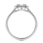 1.50 CT Pear Halo CVD F/VS2 Diamond Engagement Ring 7