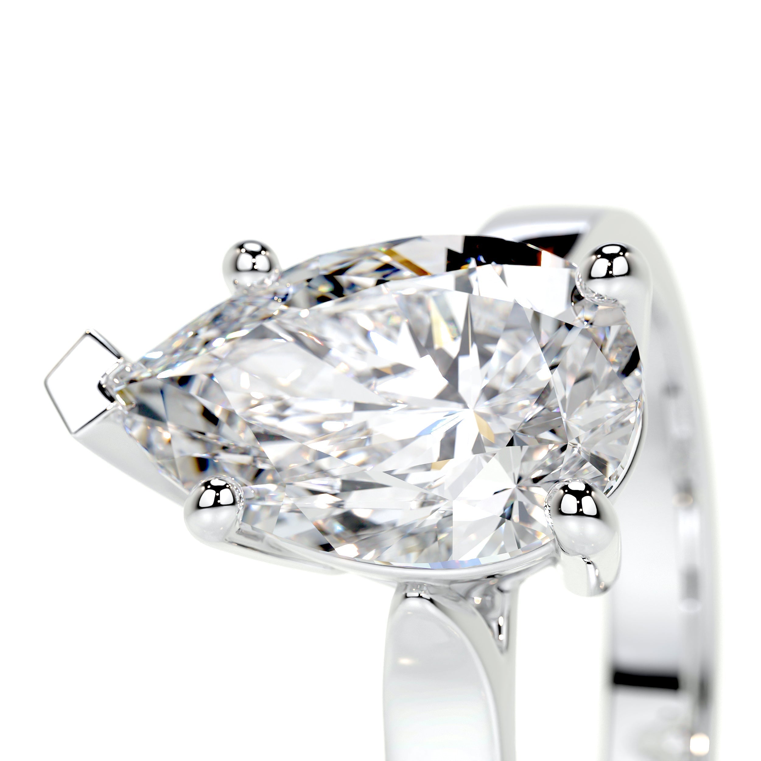 2.0 CT Round Solitaire CVD E/VS2 Diamond Engagement Ring 38