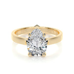 2.0 CT Round Solitaire CVD E/VS2 Diamond Engagement Ring 16
