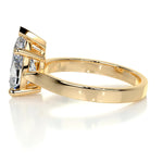 2.0 CT Round Solitaire CVD E/VS2 Diamond Engagement Ring 18