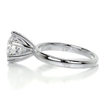 2.0 CT Round Solitaire CVD E/VS2 Diamond Engagement Ring 26