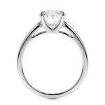 2.0 CT Oval Solitaire CVD G/VS2 Diamond Engagement Ring 5