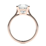 3.0 CT Princess Solitaire CVD F/VS2 Diamond Engagement Ring 16