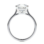 3.0 CT Princess Solitaire CVD F/VS2 Diamond Engagement Ring 6