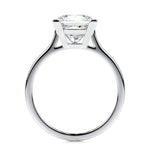 3.0 CT Princess Solitaire CVD F/VS2 Diamond Engagement Ring 6