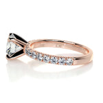 1.50 CT Round Solitaire CVD F/VS1 Diamond Engagement Ring 16