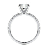 1.50 CT Round Solitaire CVD F/VS1 Diamond Engagement Ring 7