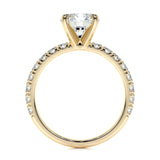 1.50 CT Round Solitaire CVD F/VS1 Diamond Engagement Ring 12