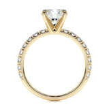 1.50 CT Round Solitaire CVD F/VS1 Diamond Engagement Ring 12