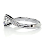 2.0 CT Round Solitaire CVD E/VS2 Diamond Engagement Ring 4