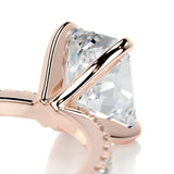 2 CT Radiant Solitaire CVD F/VS2 Diamond Engagement Ring 10